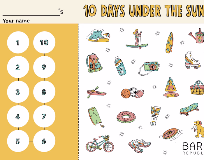 Playful Sticker Sheet and Magnet Design