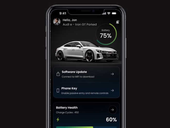 Car Control App UI/UX | Modern App Design