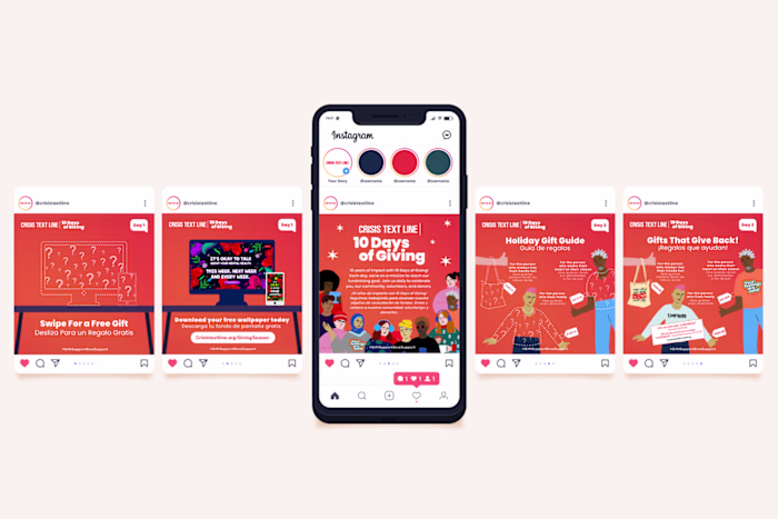 10 Days of Giving — Social Media Design