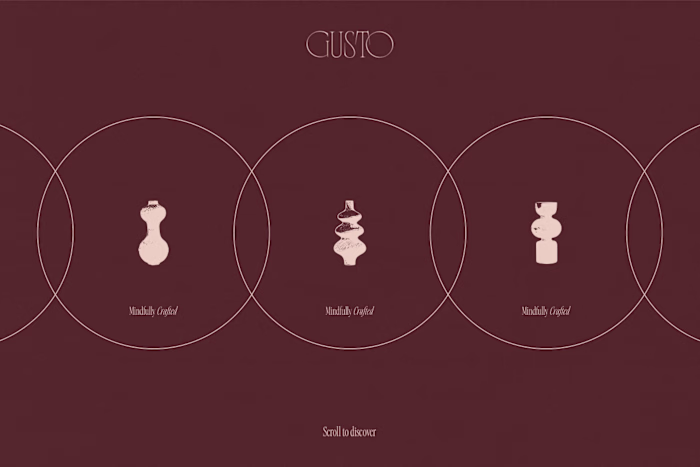 Gusto Home Goods / Brand & Web