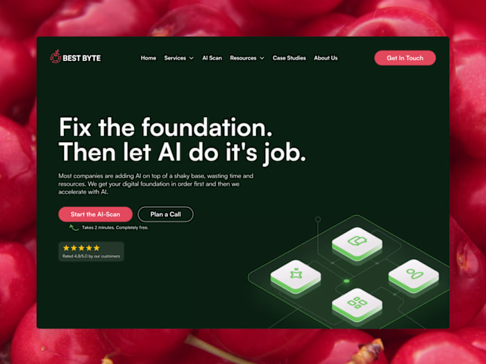 Framer Website Development for Best Byte