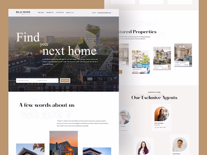 High-Converting Luxury Real Estate Landing Pages