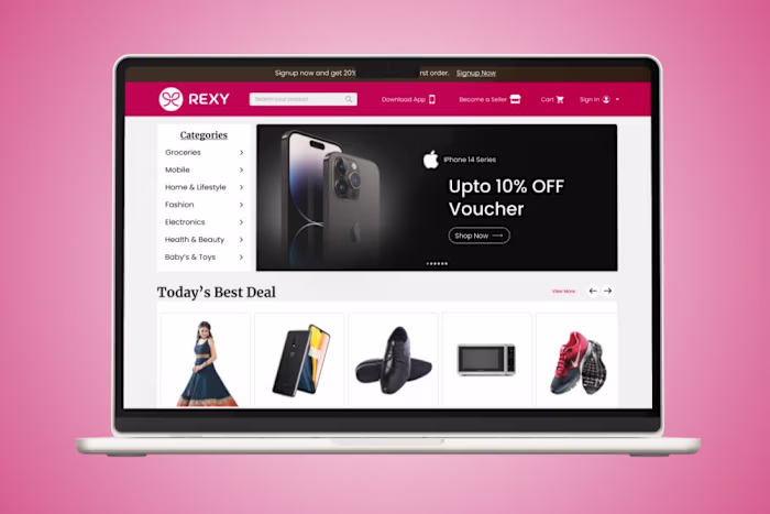 E-commerce Website Design