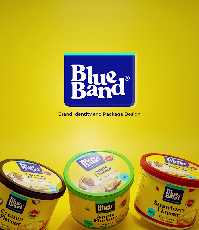 Blue Band Logo Redesign and Package Design