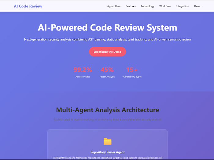 AI-Powered Code Security Analysis