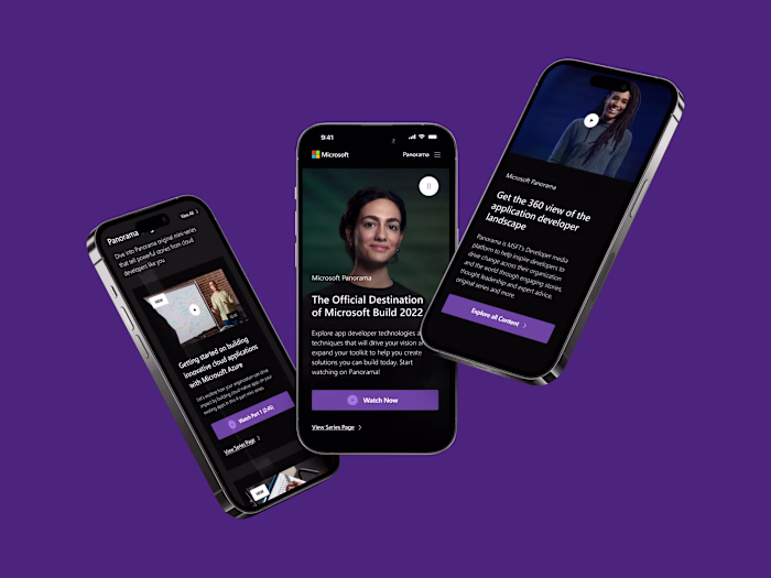 Web Design: Microsoft Panorama