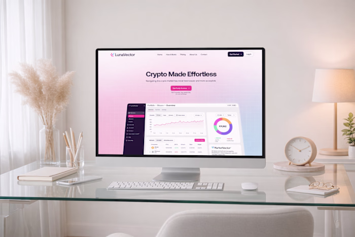 Luna Vector - Figma Redesign & Framer Development