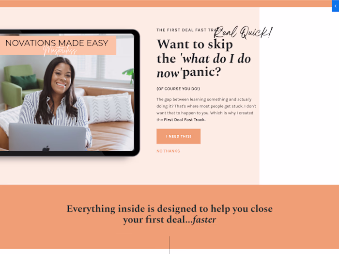 Designing an Irresistible One-Click Upsell Page