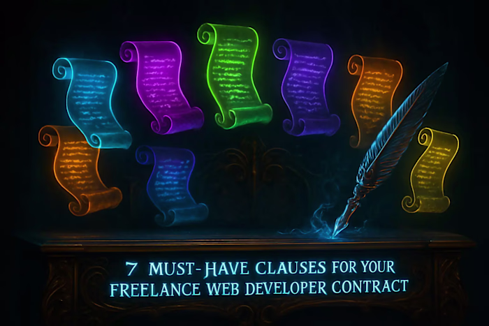 7 Must-Have Clauses for Your Freelance Web Developer Contract