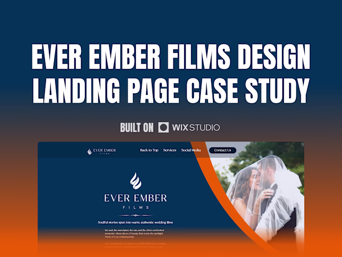 Ever Ember Design Landing Page Case Study