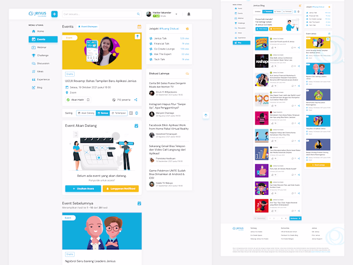 Jenius Co.Create Revamp (2021) • A Fresh Look