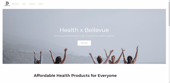 HealthxBellevue-Home, About & Product Description Page Copy