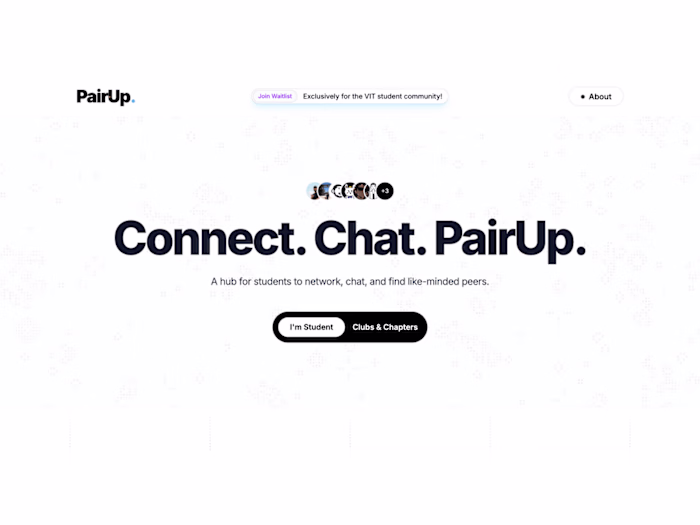 PairUp – The Ultimate Networking Hub for College Students