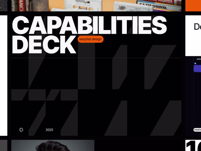 Capabilities Deck
