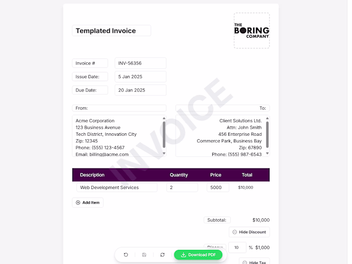 InvoiceGennie