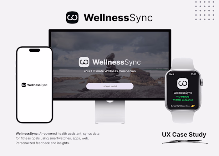 WellnessSync (Mobile, Smartwatch & TV App)