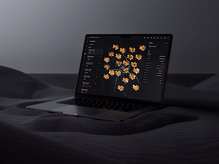 Interactive Data Visualization Platform for Geospatial Insights