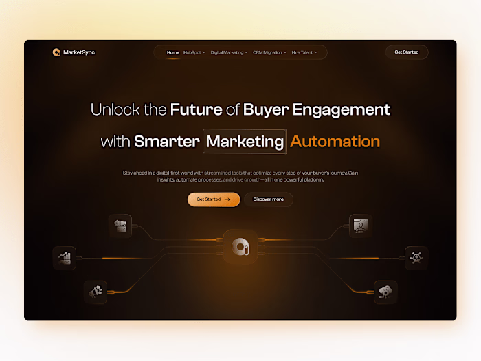 MarketSync - Web Design for Marketing Automation