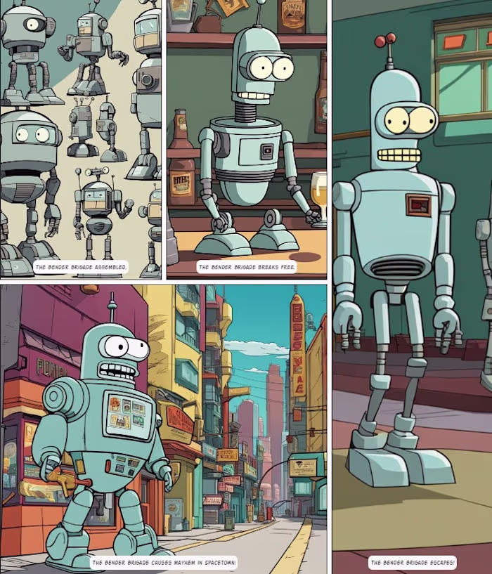 AI based Comic Generation 