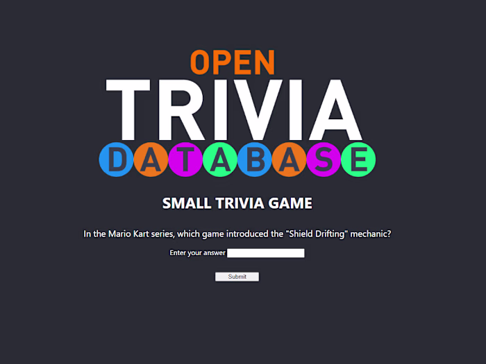 GitHub - Galalmgy/TriviaGame_Assessment