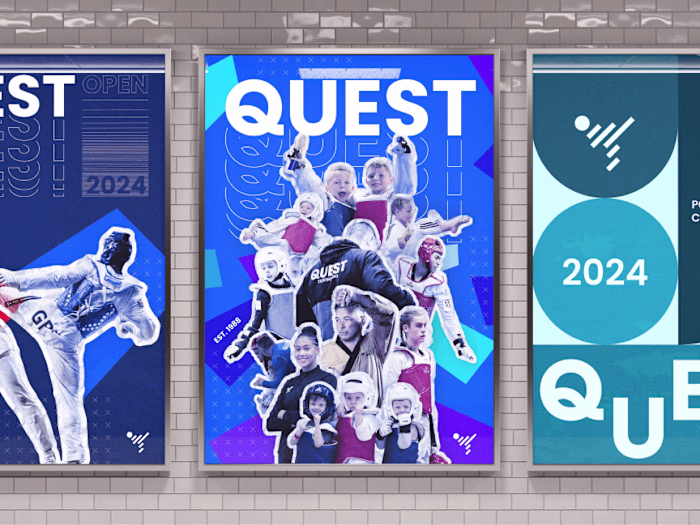 Quest: New brand identity for Taekwondo Club
