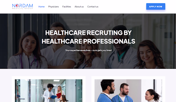 Nordam Medical | Webflow Website
