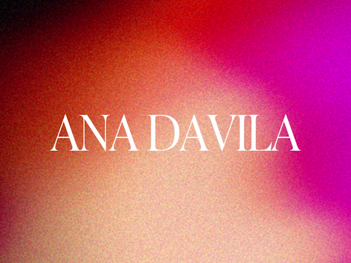 Ana Davila Design Website