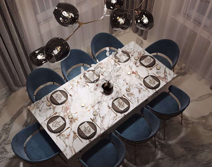 Luxurious neoclassical house