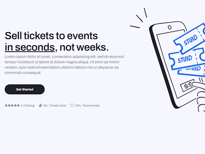 Stubd Ticket Listing