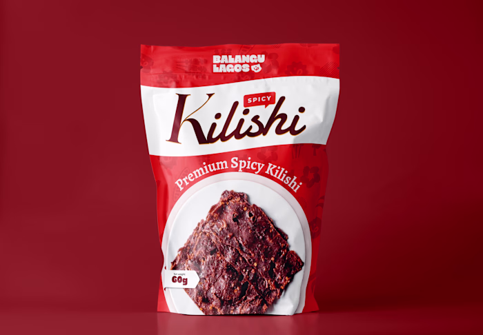 Packaging design for a kilishi product under the balangu lag...