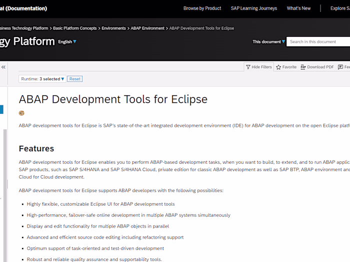Fullstack Developer @SAP