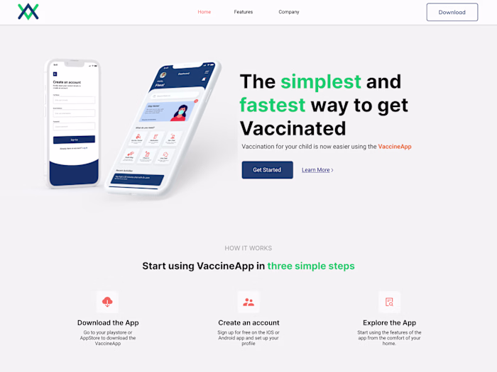 Vaccine-App: The fastest way to get your child Vaccinated