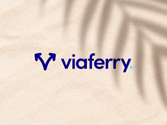 Viaferry Ferry Booking platform branding