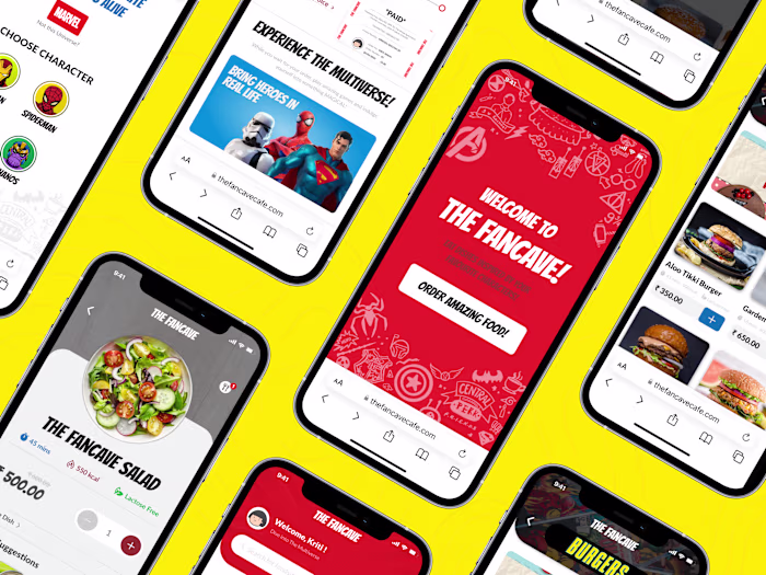 Designing an Immersive Mobile and Web Experience
