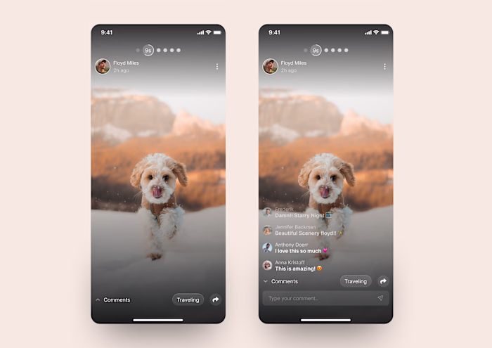 Minimal and Engaging Story Experience for Travel Content