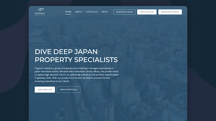 Real Estate Investment Website
