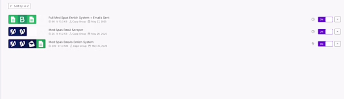 Lead Generation Enrichment System for Medical Spas