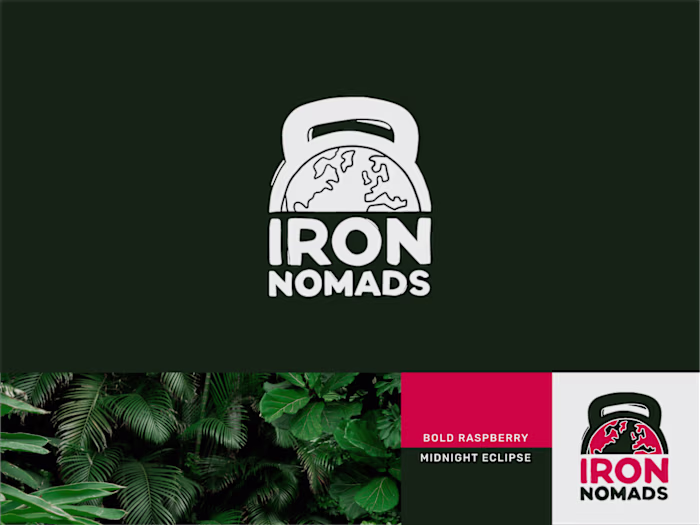 Hand-Drawn Logo for Fitness Retreat in Thailand