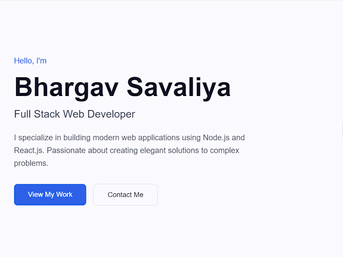 Showcasing Innovation: My Portfolio of Web Development Projects