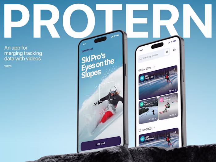 Mobile App UI/UX Design for Alpine Skiing