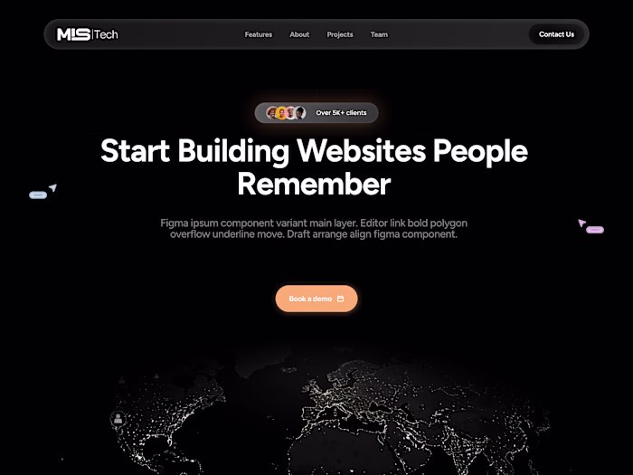Landing Page Redesign for Mistech