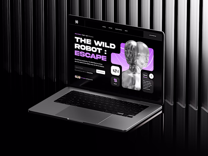 Movie Waitlist Landing Page