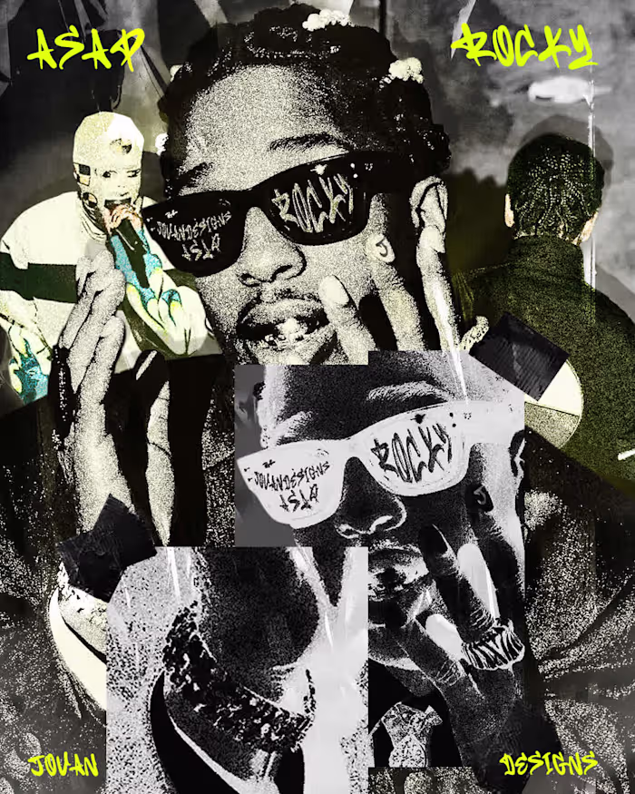 A$AP Rocky Poster Design (Passion Project).