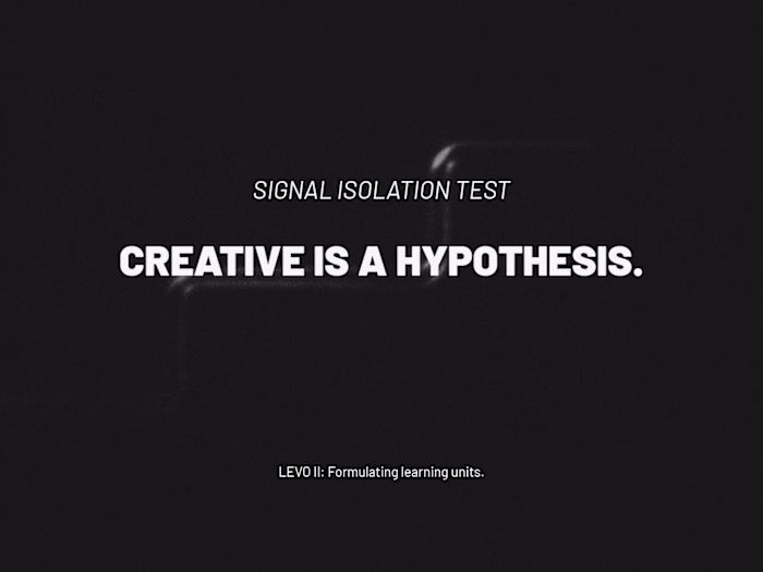 LĒVO II+: Performance Creative Exploration & Signal Testing