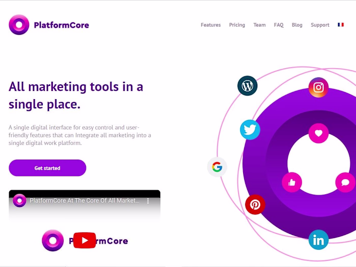 Platform Core | Web Application