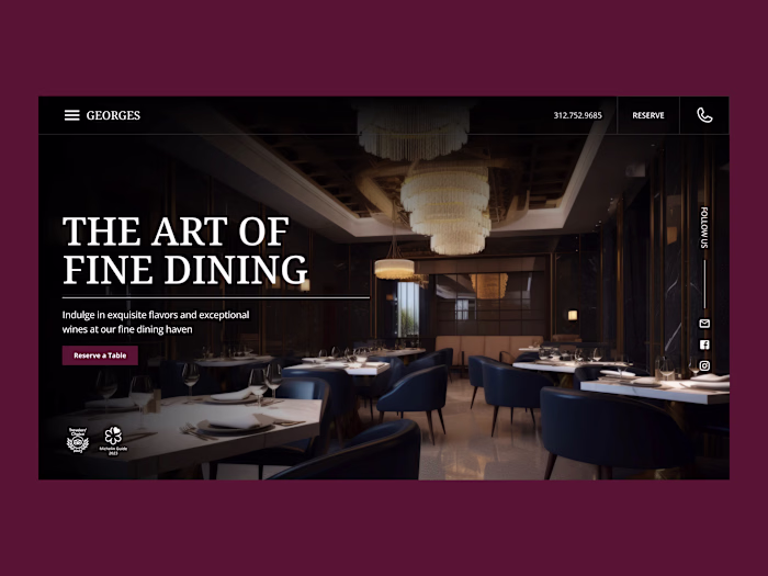 Georges - Framer Template