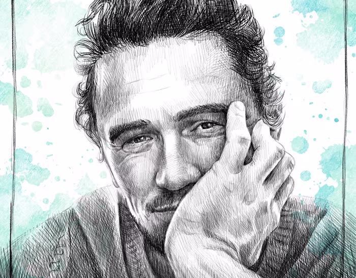 Portraits from photos of people and animals