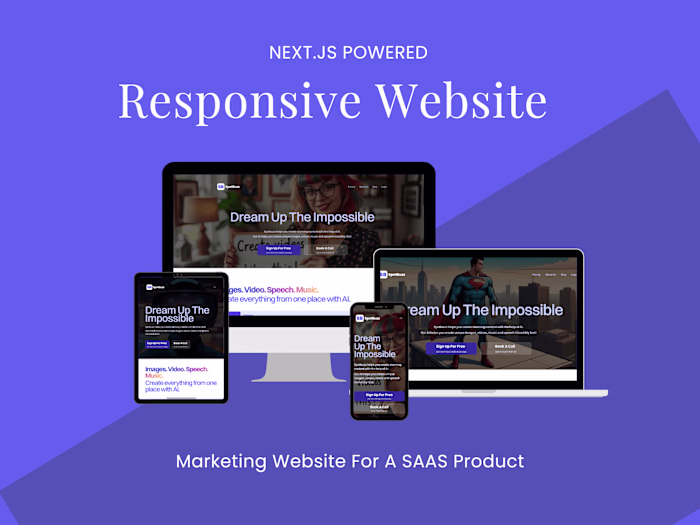 Spotbuzz Marketing Website