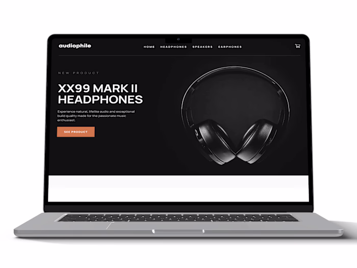 Audiophile E-Commerce Website Development