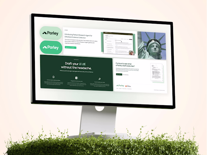 Website Design & Development for Parley